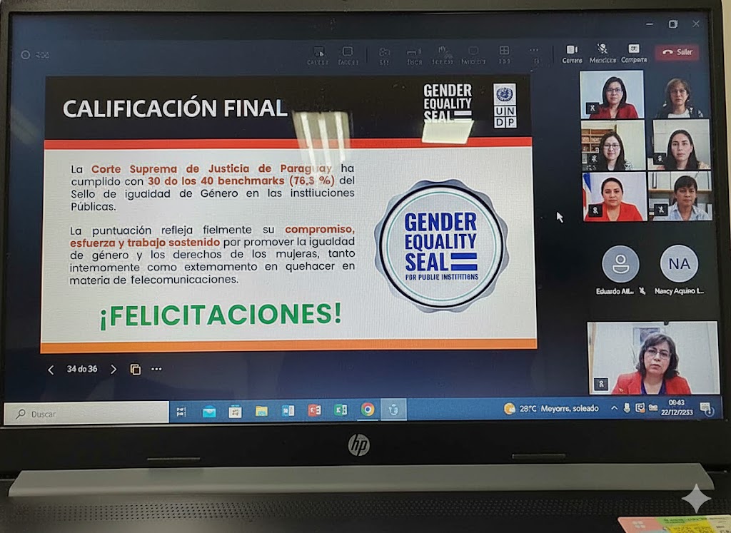 Imagen de Corte Suprema recibió Sello de Plata por su compromiso con la igualdad de género