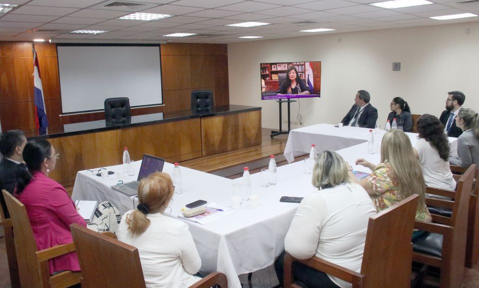 Imagen de Analizaron materiales de comunicación orientados a la administración de justicia