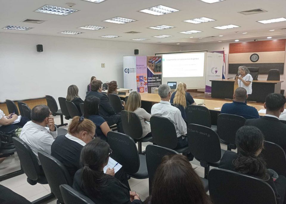 Imagen de Realizaron taller sobre aplicación de indicadores de género en San Lorenzo