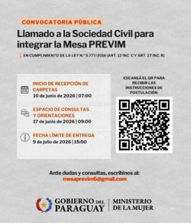 Imagen de Ministerio de la Mujer socializa proceso de convocatoria para integrar la Mesa PREVIM